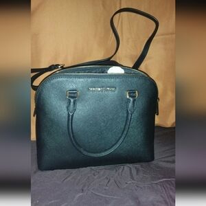 Michael Kors Black Leather Purse NWOT